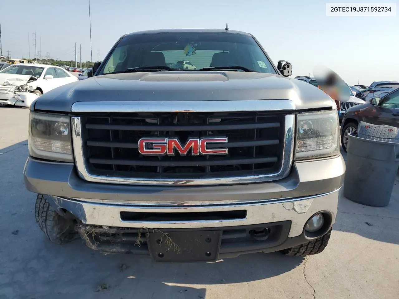 2007 GMC New Sierra C1500 VIN: 2GTEC19J371592734 Lot: 74842754