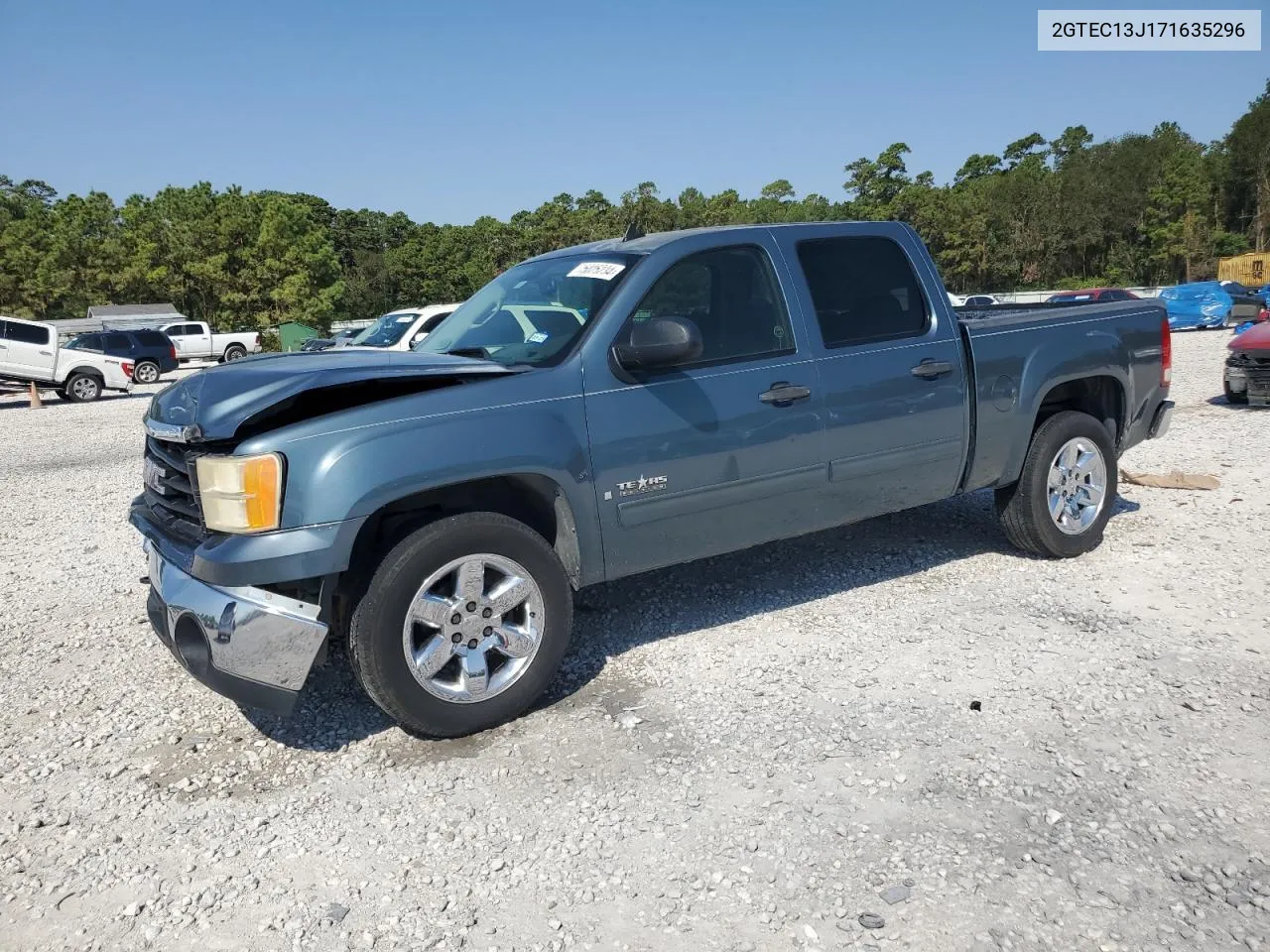 2007 GMC New Sierra C1500 VIN: 2GTEC13J171635296 Lot: 75025234