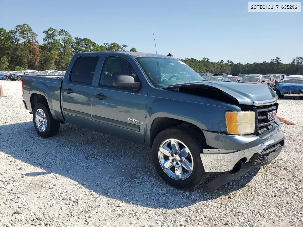 2007 GMC New Sierra C1500 VIN: 2GTEC13J171635296 Lot: 75025234