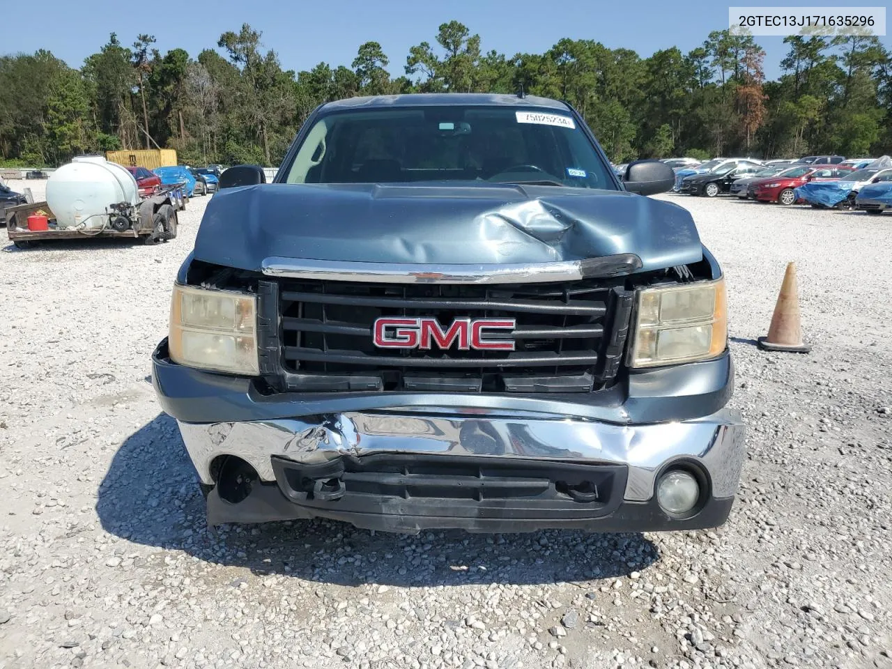 2007 GMC New Sierra C1500 VIN: 2GTEC13J171635296 Lot: 75025234