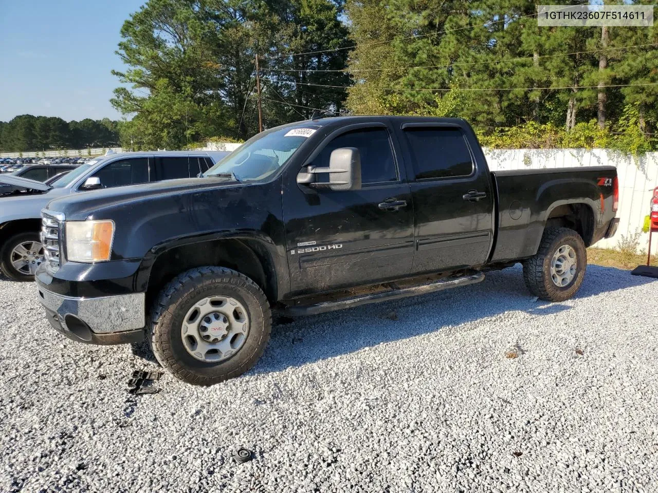 2007 GMC Sierra K2500 Heavy Duty VIN: 1GTHK23607F514611 Lot: 75166804