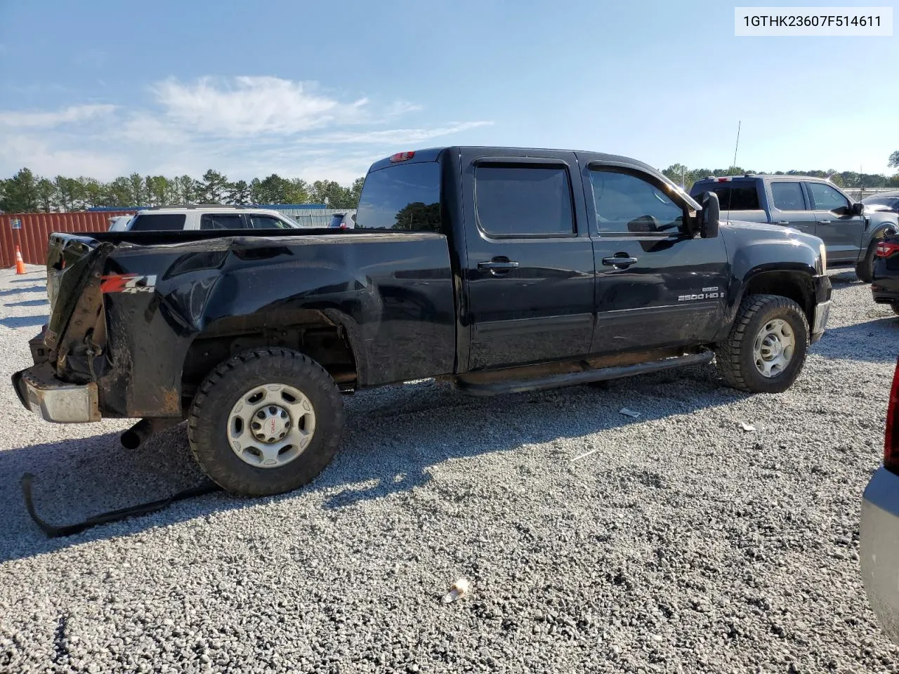 2007 GMC Sierra K2500 Heavy Duty VIN: 1GTHK23607F514611 Lot: 75166804