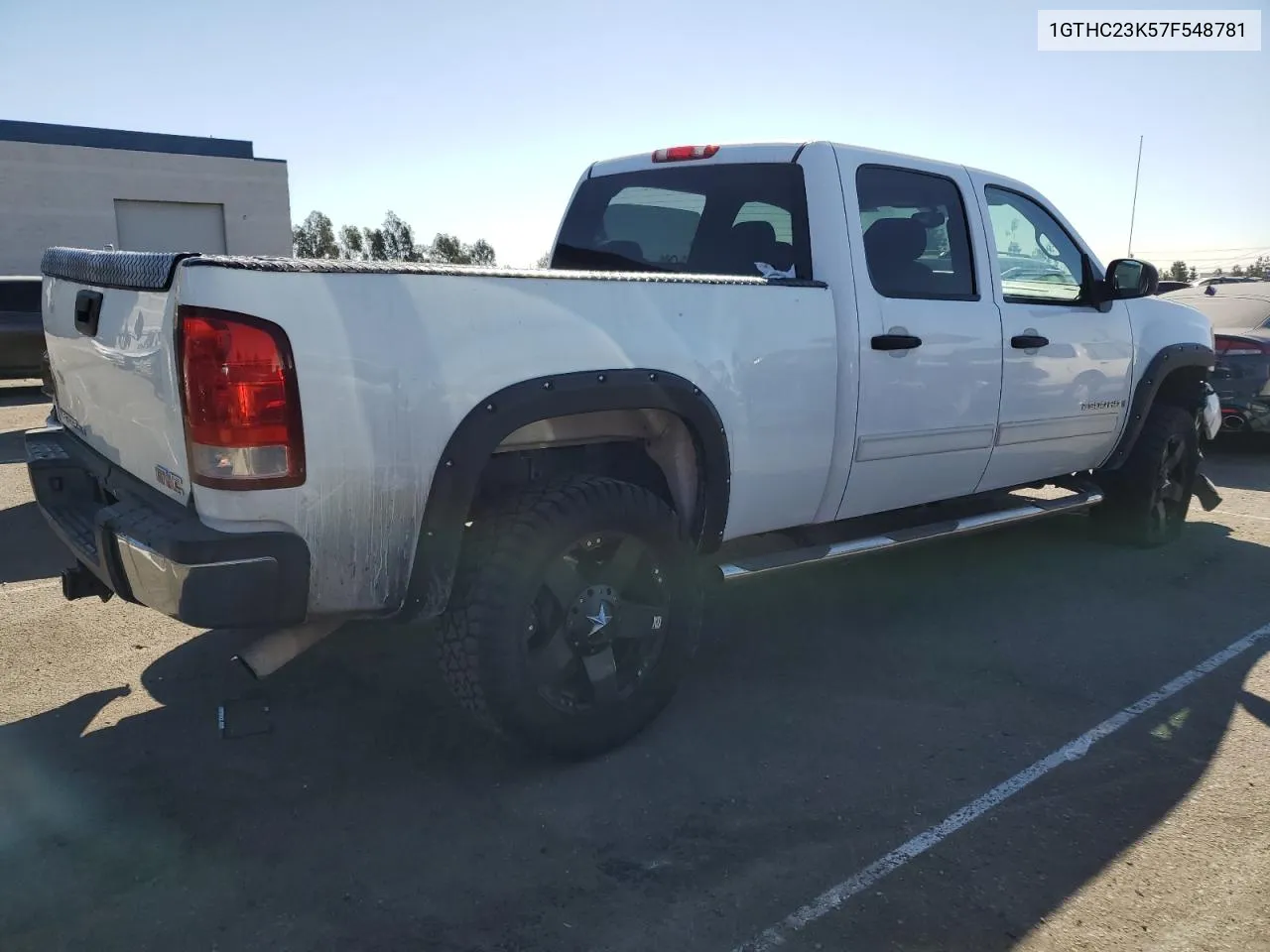 2007 GMC Sierra C2500 Heavy Duty VIN: 1GTHC23K57F548781 Lot: 75225214