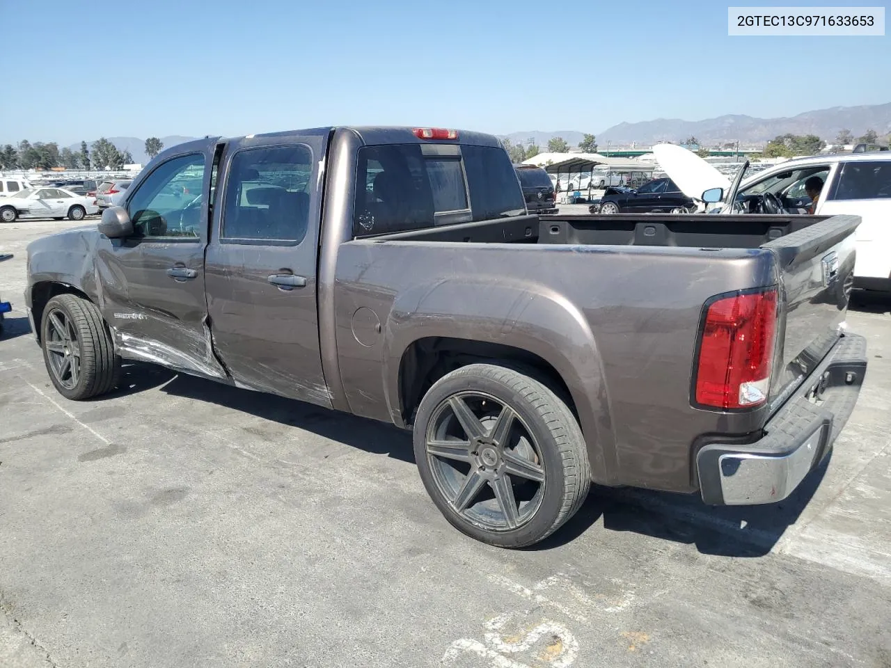 2007 GMC New Sierra C1500 VIN: 2GTEC13C971633653 Lot: 75318394