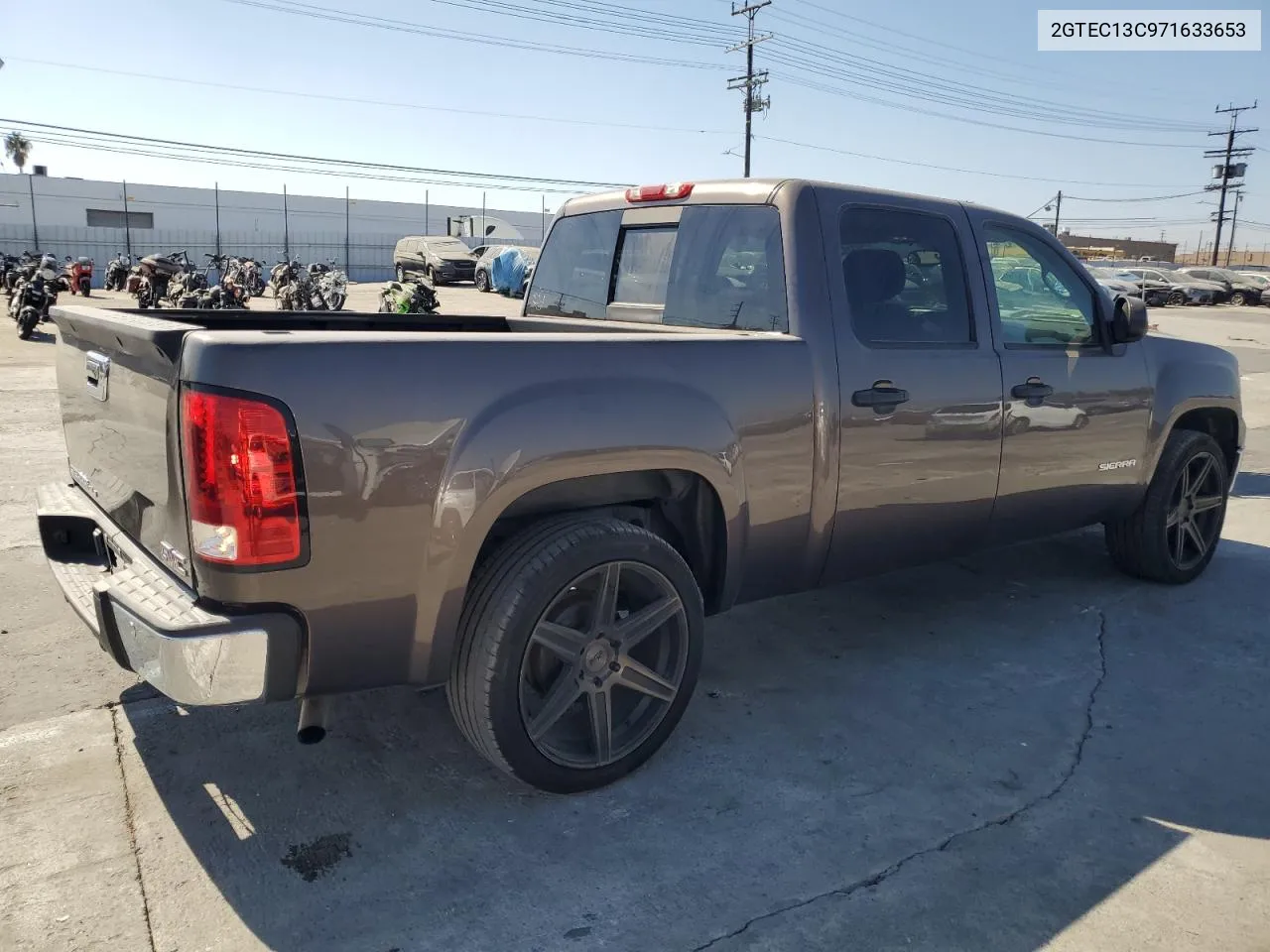 2007 GMC New Sierra C1500 VIN: 2GTEC13C971633653 Lot: 75318394