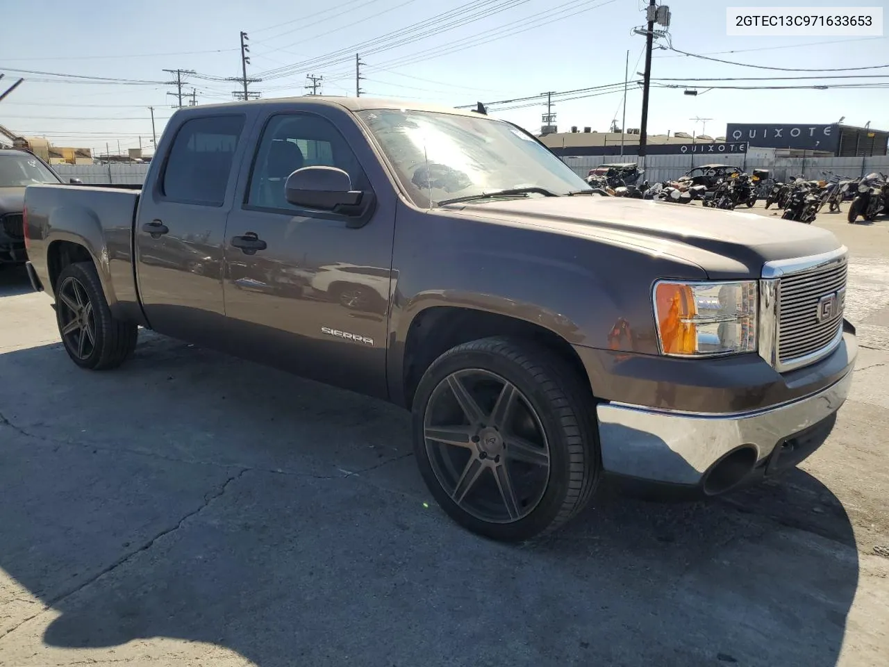 2007 GMC New Sierra C1500 VIN: 2GTEC13C971633653 Lot: 75318394