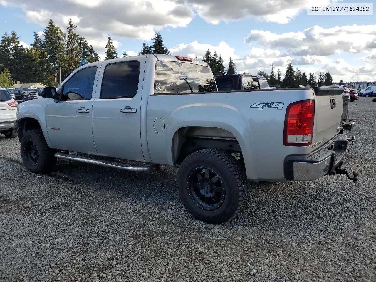 2007 GMC New Sierra K1500 VIN: 2GTEK13Y771624982 Lot: 75349234