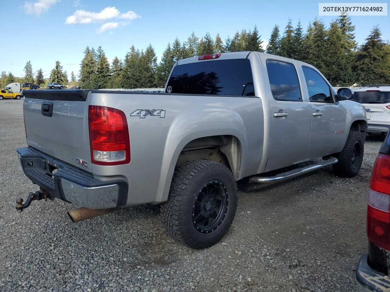 2007 GMC New Sierra K1500 VIN: 2GTEK13Y771624982 Lot: 75349234