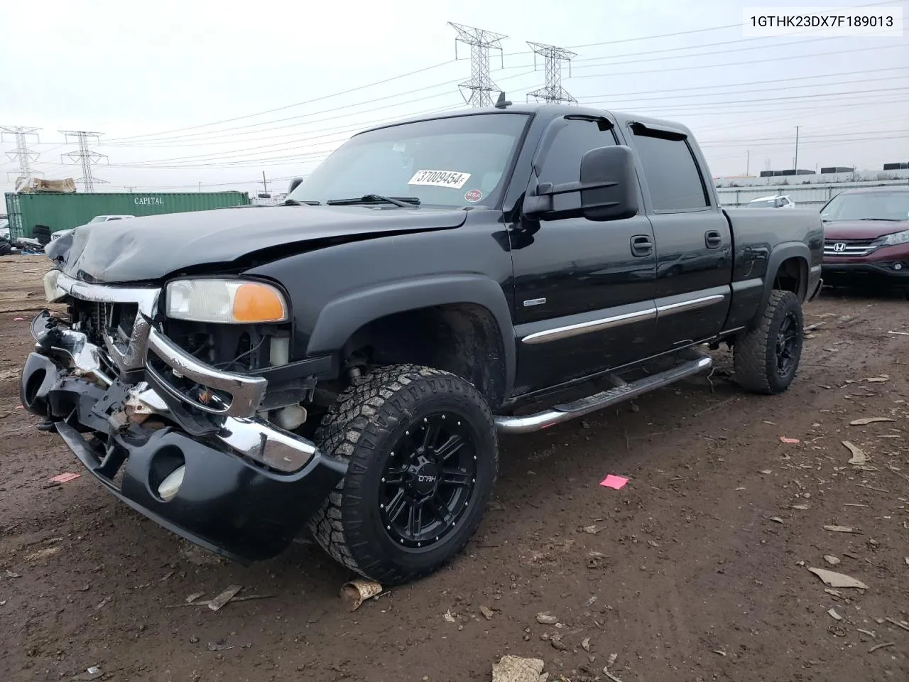 2007 GMC Sierra K2500 Heavy Duty VIN: 1GTHK23DX7F189013 Lot: 75432414