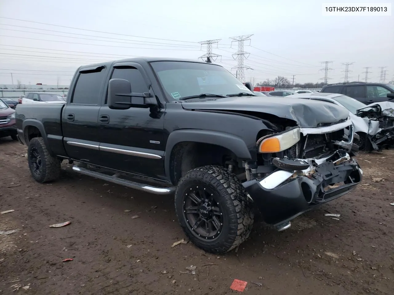 2007 GMC Sierra K2500 Heavy Duty VIN: 1GTHK23DX7F189013 Lot: 75432414