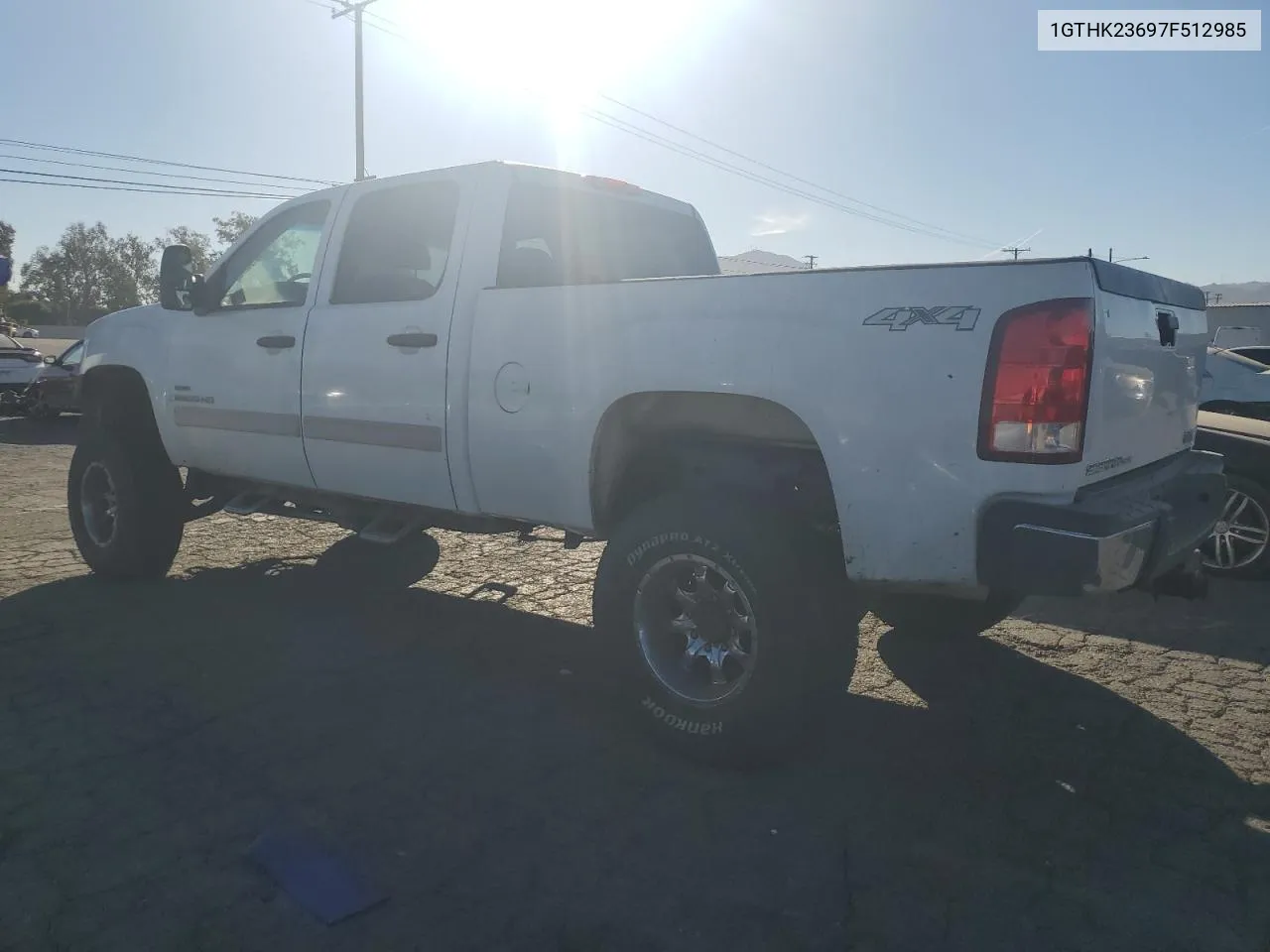 2007 GMC Sierra K2500 Heavy Duty VIN: 1GTHK23697F512985 Lot: 75684164