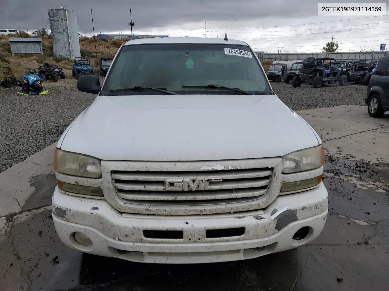 2007 GMC New Sierra K1500 Classic VIN: 2GTEK19B971114359 Lot: 76498024