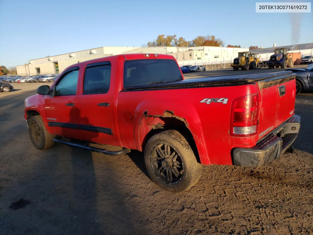 2007 GMC New Sierra K1500 VIN: 2GTEK13C071619272 Lot: 76663924