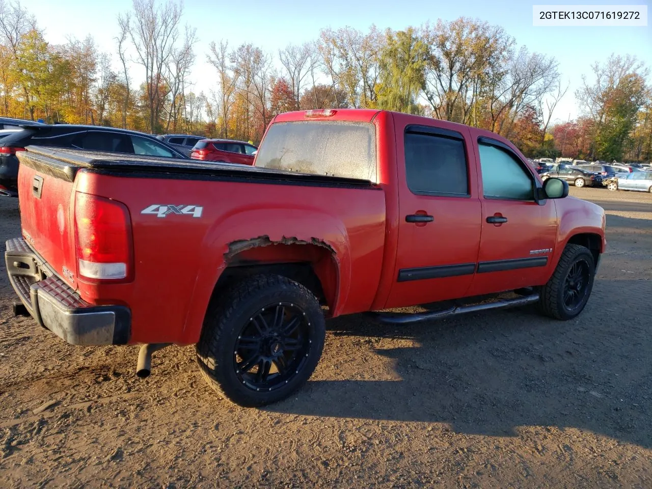 2007 GMC New Sierra K1500 VIN: 2GTEK13C071619272 Lot: 76663924