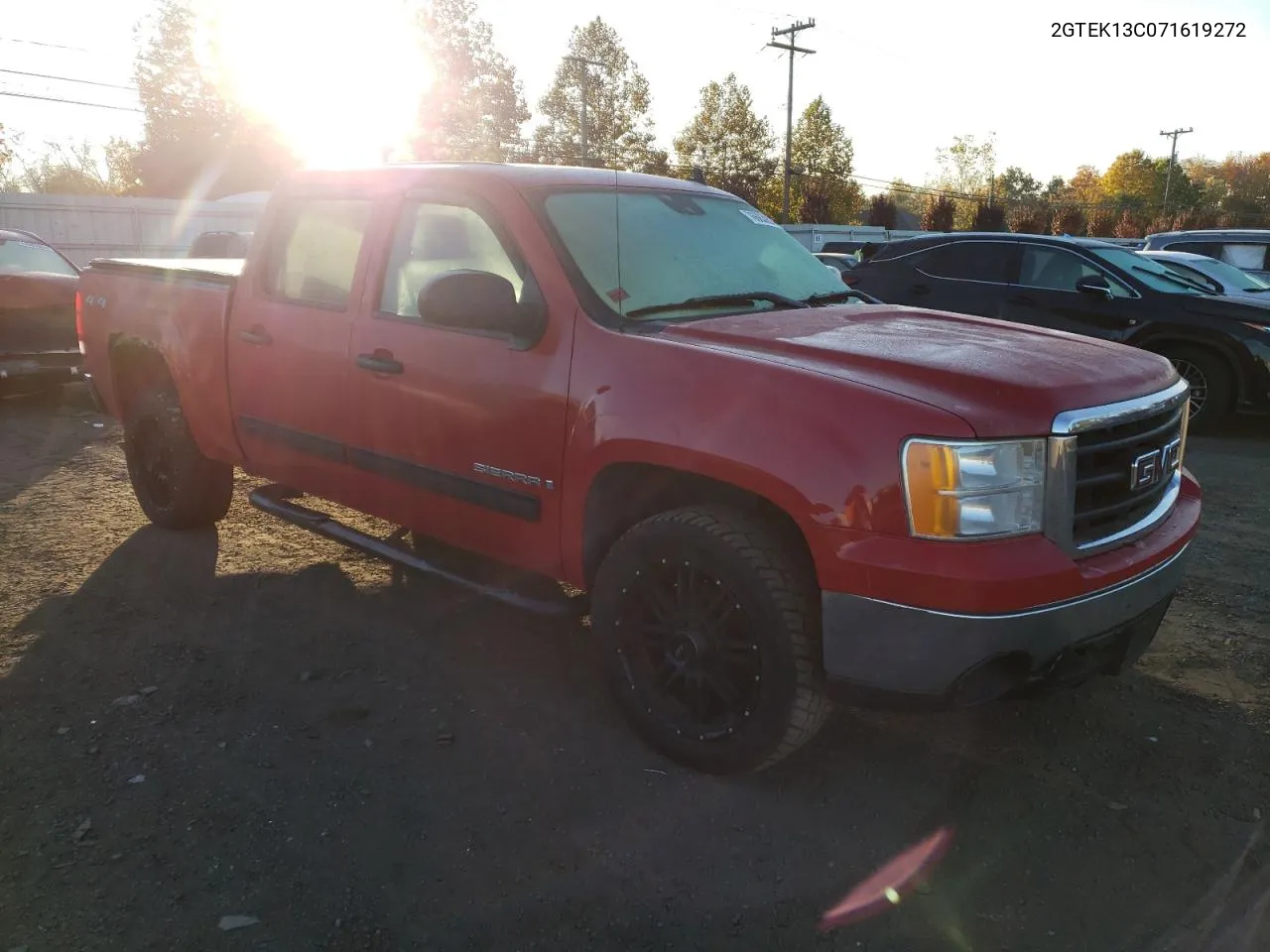 2007 GMC New Sierra K1500 VIN: 2GTEK13C071619272 Lot: 76663924