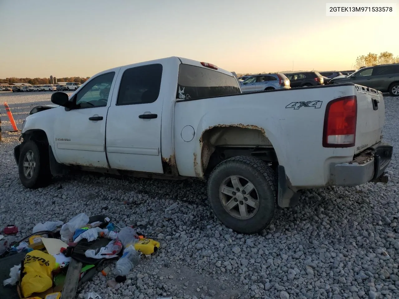 2007 GMC New Sierra K1500 VIN: 2GTEK13M971533578 Lot: 76825064