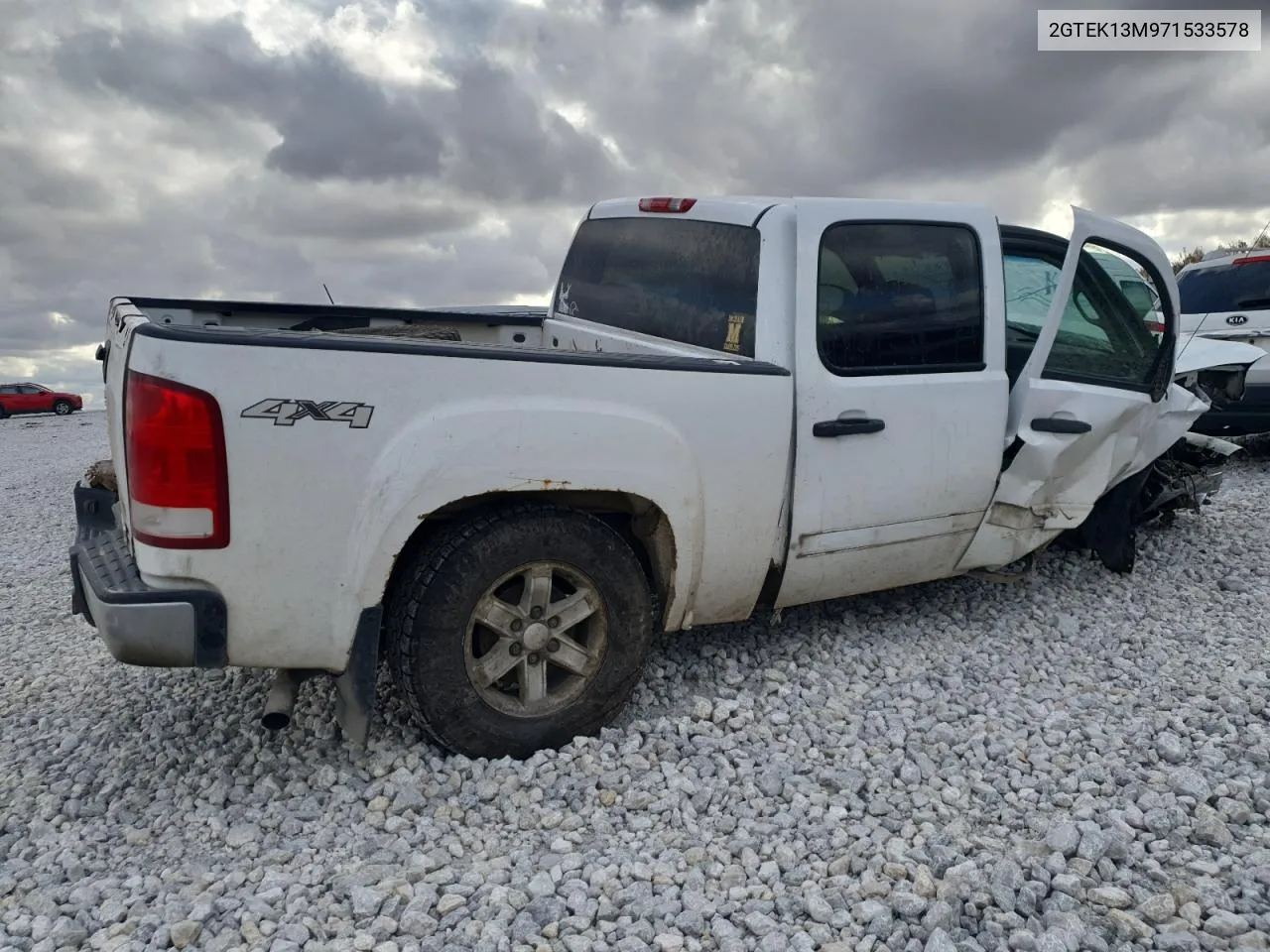 2007 GMC New Sierra K1500 VIN: 2GTEK13M971533578 Lot: 76825064