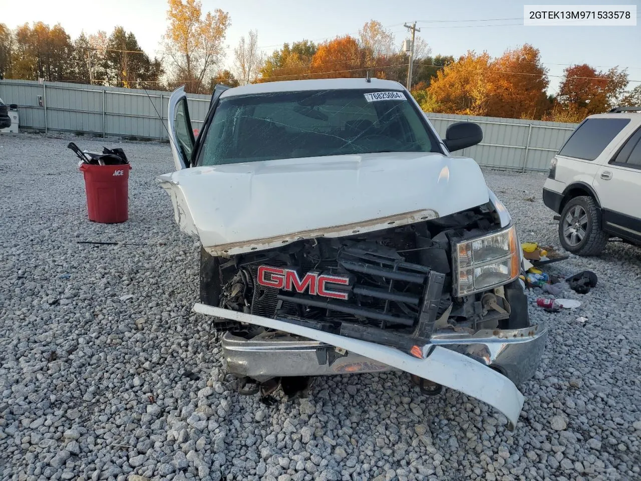 2007 GMC New Sierra K1500 VIN: 2GTEK13M971533578 Lot: 76825064