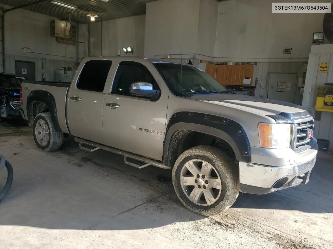 2007 GMC New Sierra K1500 VIN: 3GTEK13M67G549504 Lot: 78701754