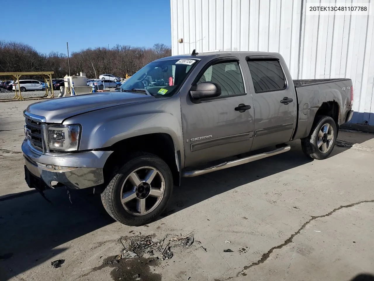 2GTEK13C481107788 2008 GMC Sierra K1500