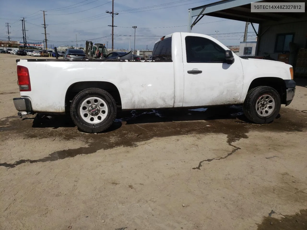 2008 GMC Sierra C1500 VIN: 1GTEC14X48Z327812 Lot: 46344004