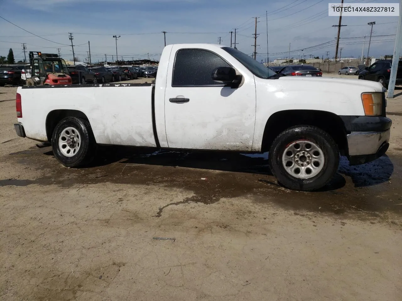 2008 GMC Sierra C1500 VIN: 1GTEC14X48Z327812 Lot: 46344004