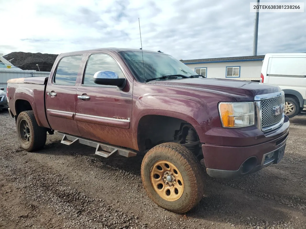 2008 GMC New Sierra K1500 Denali VIN: 2GTEK638381238266 Lot: 47029244