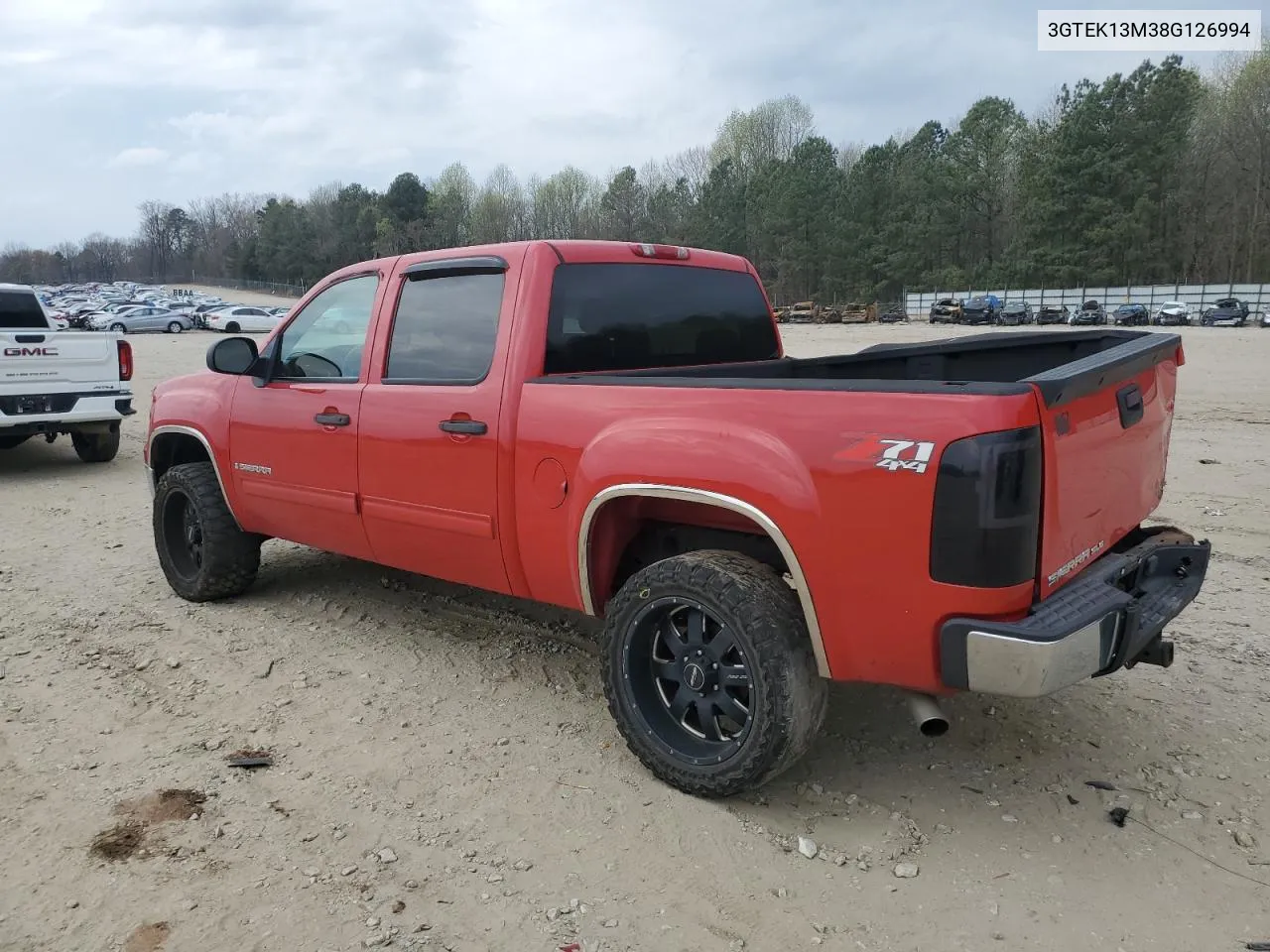 3GTEK13M38G126994 2008 GMC Sierra K1500