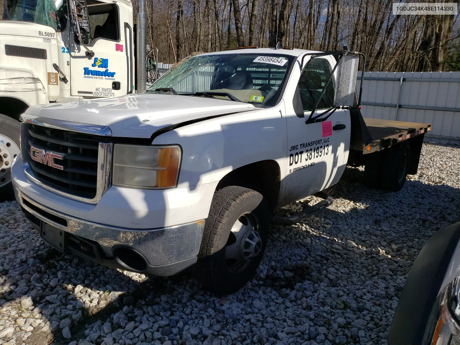 2008 GMC Sierra C3500 VIN: 1GDJC34K48E114330 Lot: 49398454