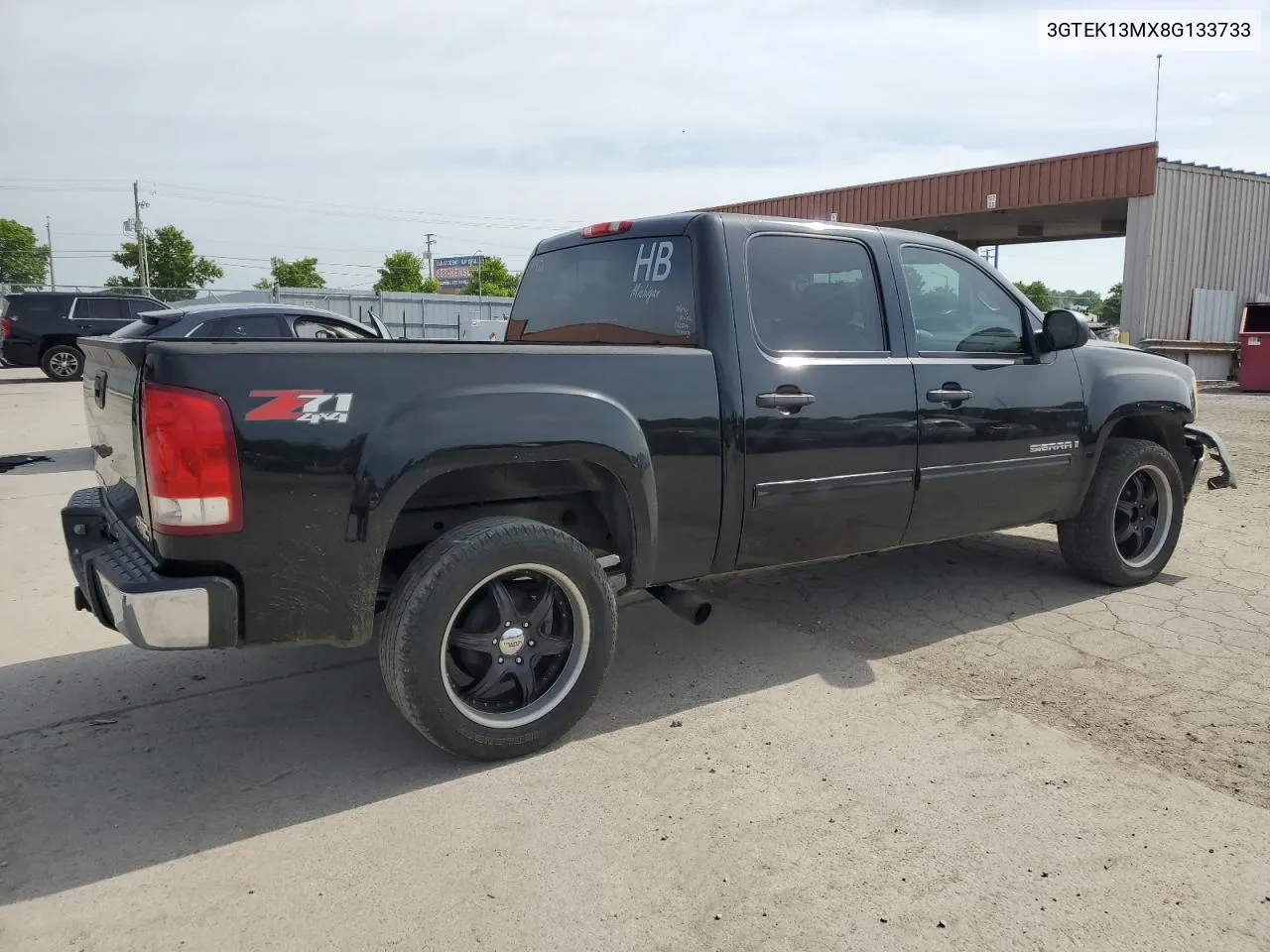 2008 GMC Sierra K1500 VIN: 3GTEK13MX8G133733 Lot: 57339824