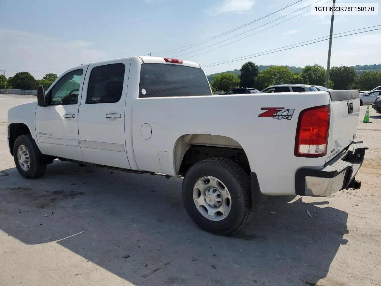 2008 GMC Sierra K2500 Heavy Duty VIN: 1GTHK23K78F150170 Lot: 59326544