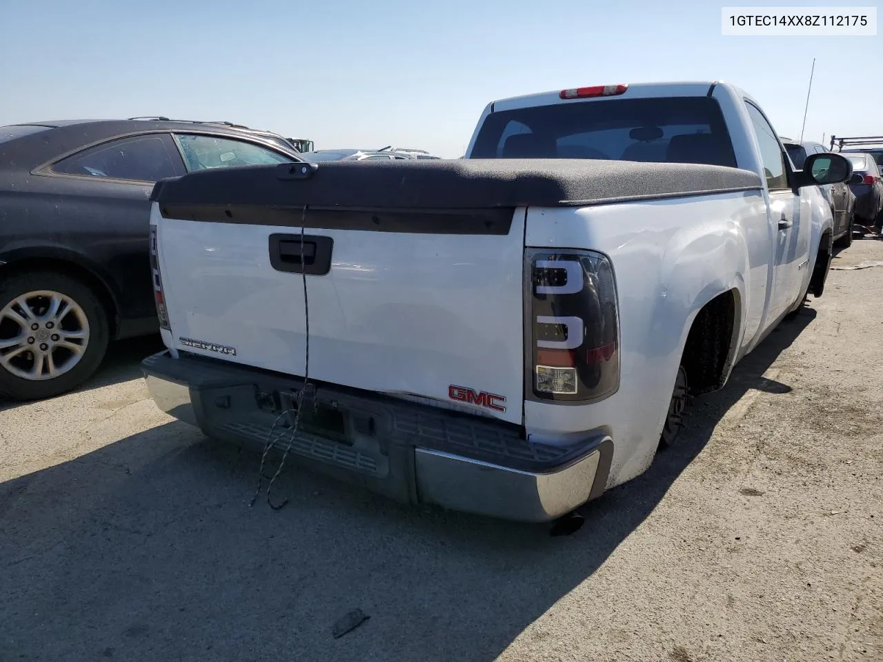 2008 GMC Sierra C1500 VIN: 1GTEC14XX8Z112175 Lot: 59578694