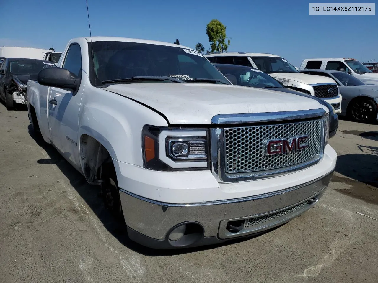 1GTEC14XX8Z112175 2008 GMC Sierra C1500