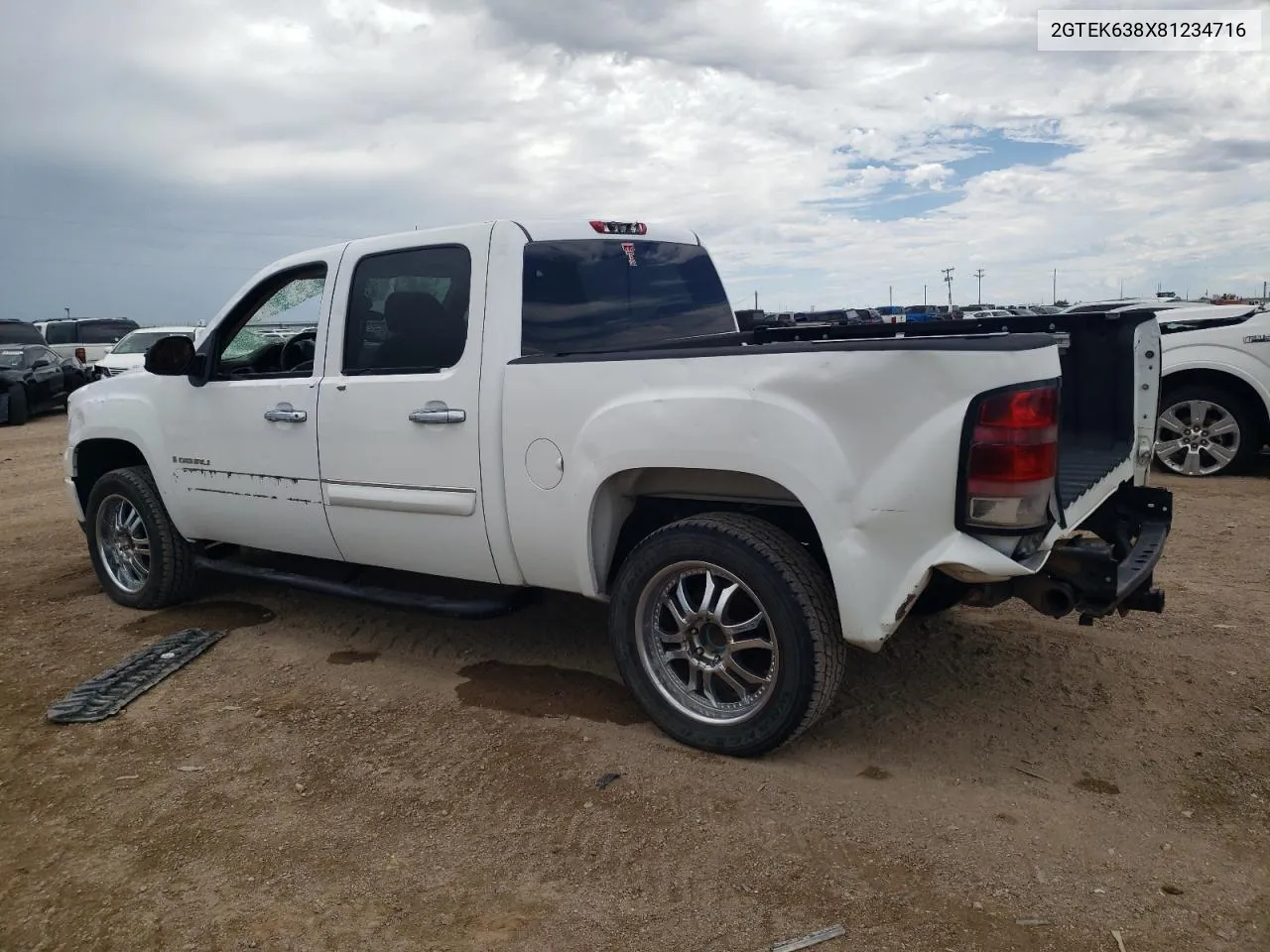 2008 GMC New Sierra K1500 Denali VIN: 2GTEK638X81234716 Lot: 61300184