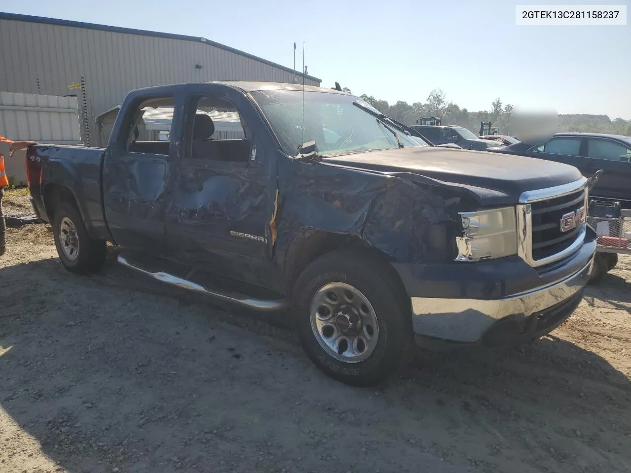 2GTEK13C281158237 2008 GMC Sierra K1500