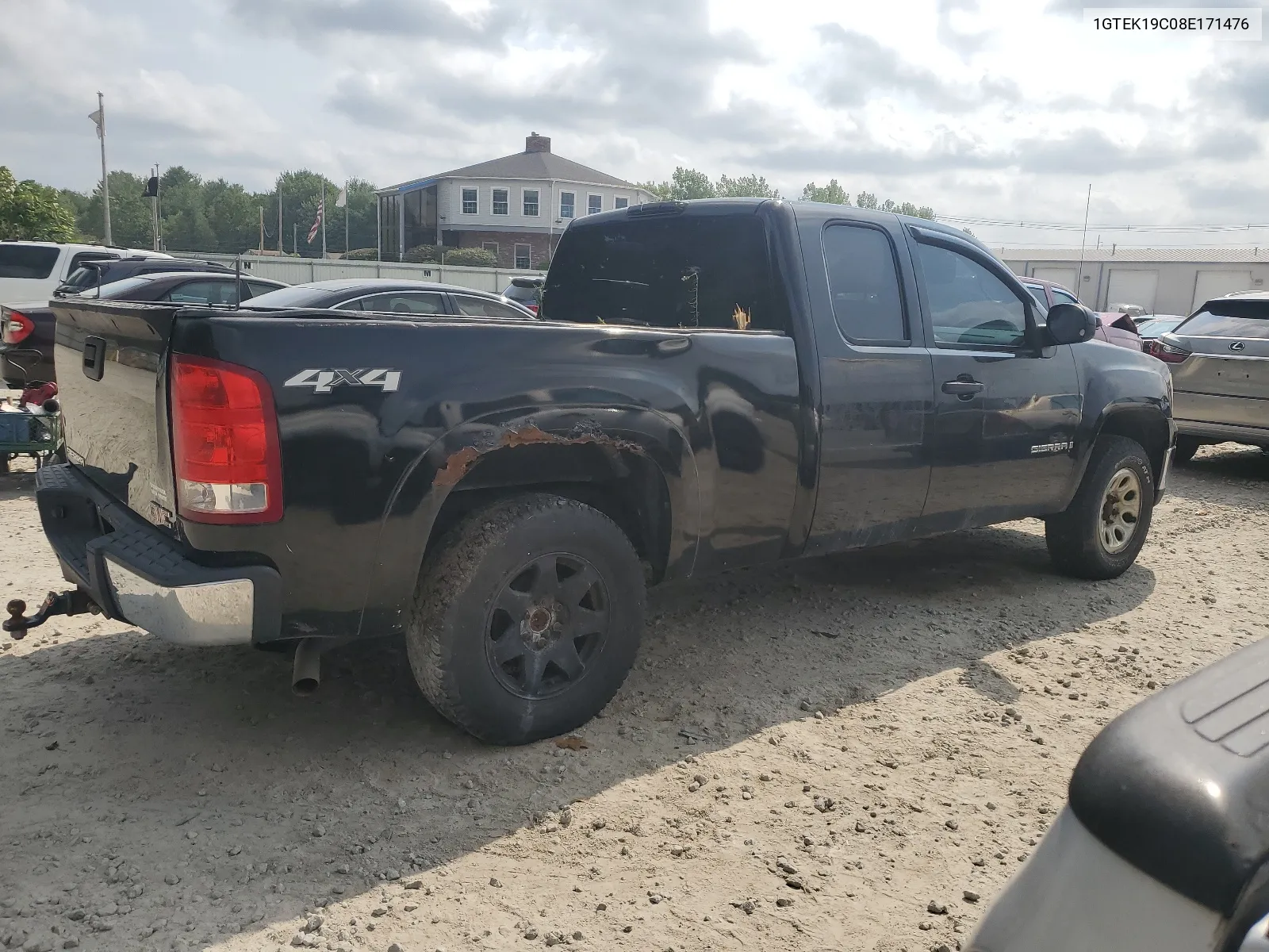 2008 GMC Sierra K1500 VIN: 1GTEK19C08E171476 Lot: 64611944