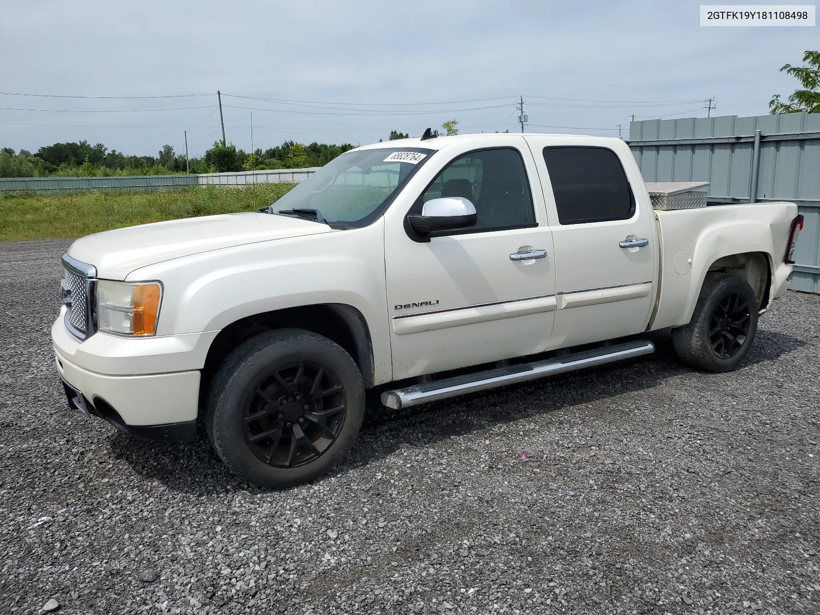 2008 GMC Sierra K1500 VIN: 2GTFK19Y181108498 Lot: 65828764