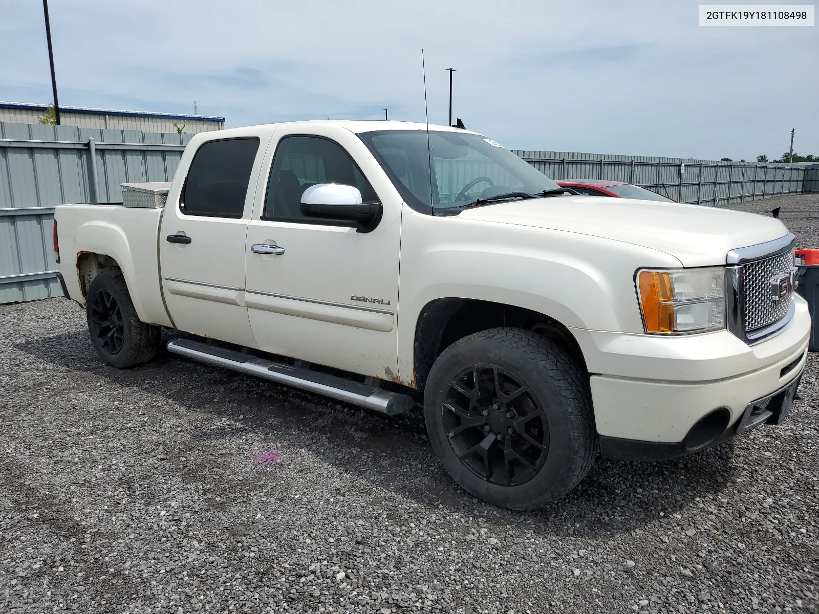 2008 GMC Sierra K1500 VIN: 2GTFK19Y181108498 Lot: 65828764