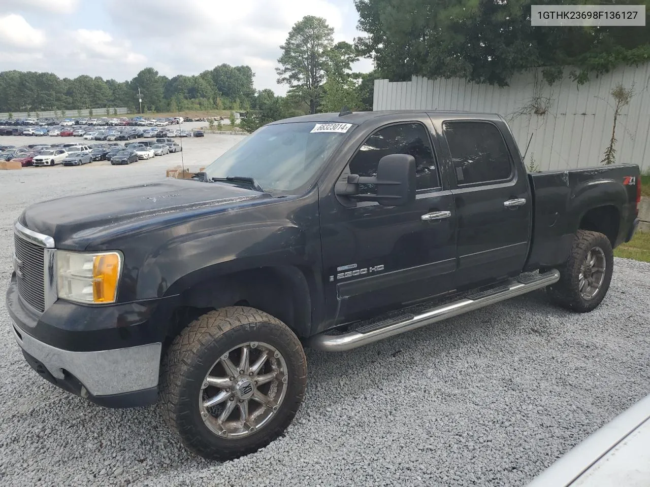 2008 GMC Sierra K2500 Heavy Duty VIN: 1GTHK23698F136127 Lot: 66323014