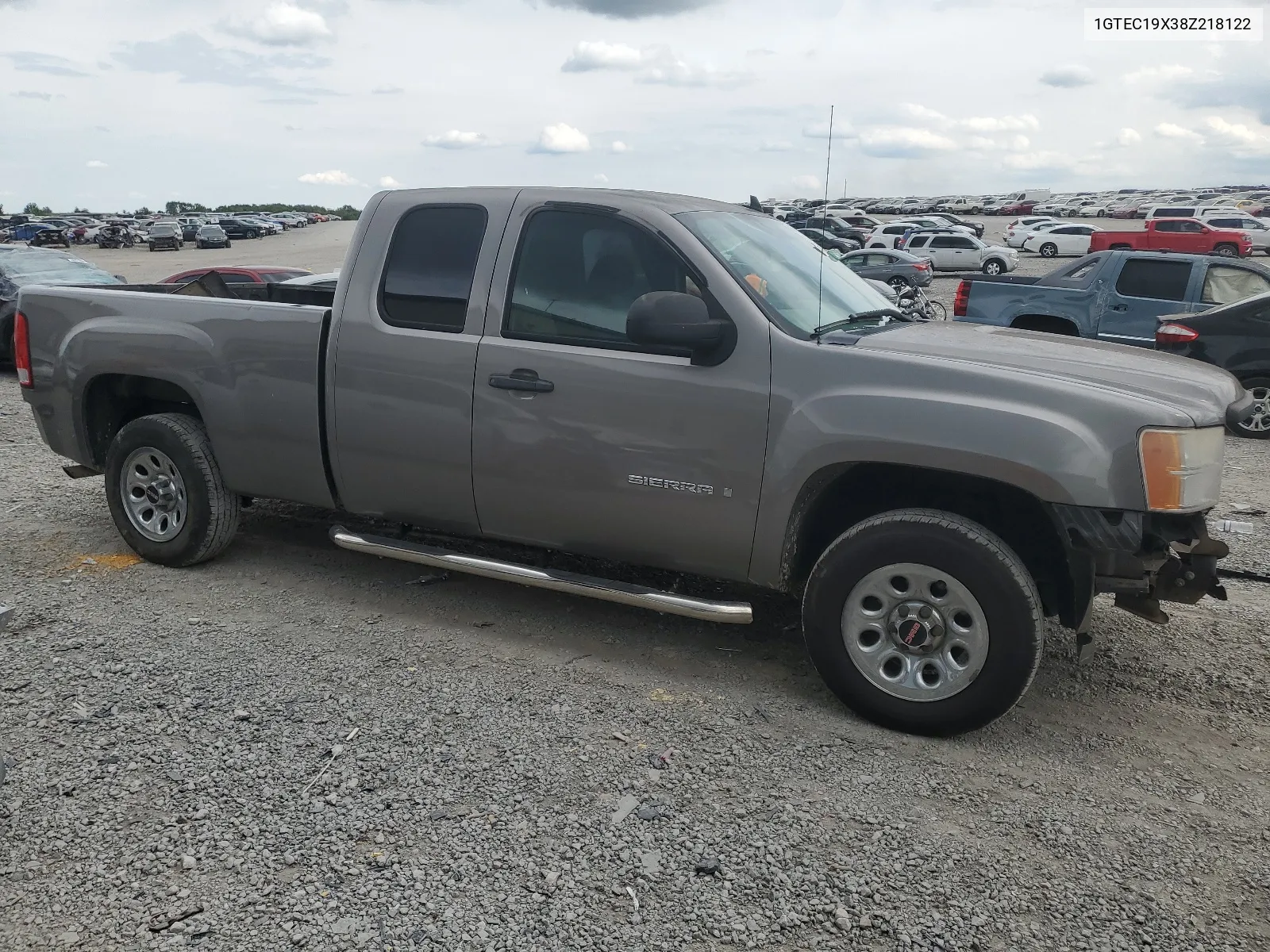 2008 GMC Sierra C1500 VIN: 1GTEC19X38Z218122 Lot: 67132324