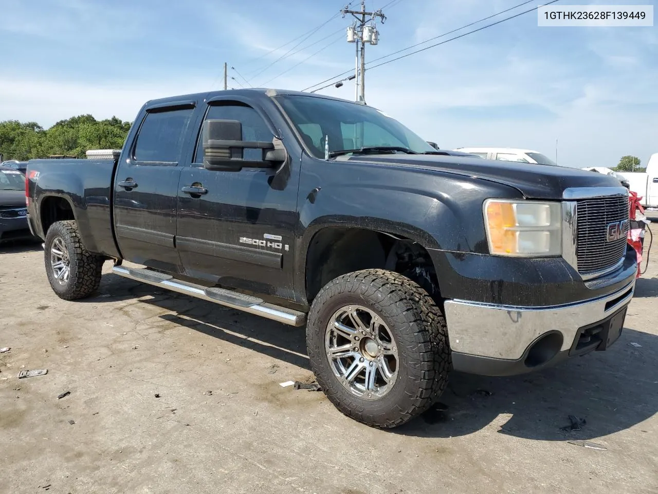 2008 GMC Sierra K2500 Heavy Duty VIN: 1GTHK23628F139449 Lot: 67419924