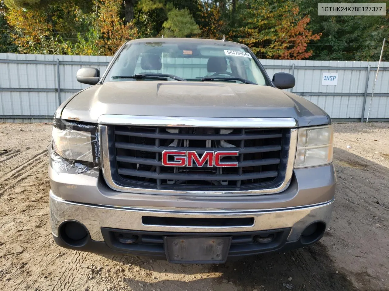 2008 GMC Sierra K2500 Heavy Duty VIN: 1GTHK24K78E127377 Lot: 68478994