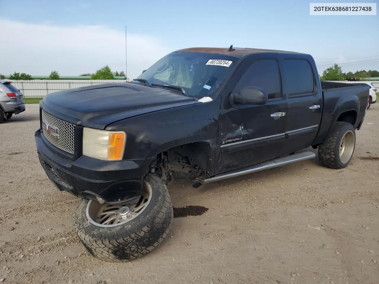 2008 GMC New Sierra K1500 Denali VIN: 2GTEK638681227438 Lot: 68720254