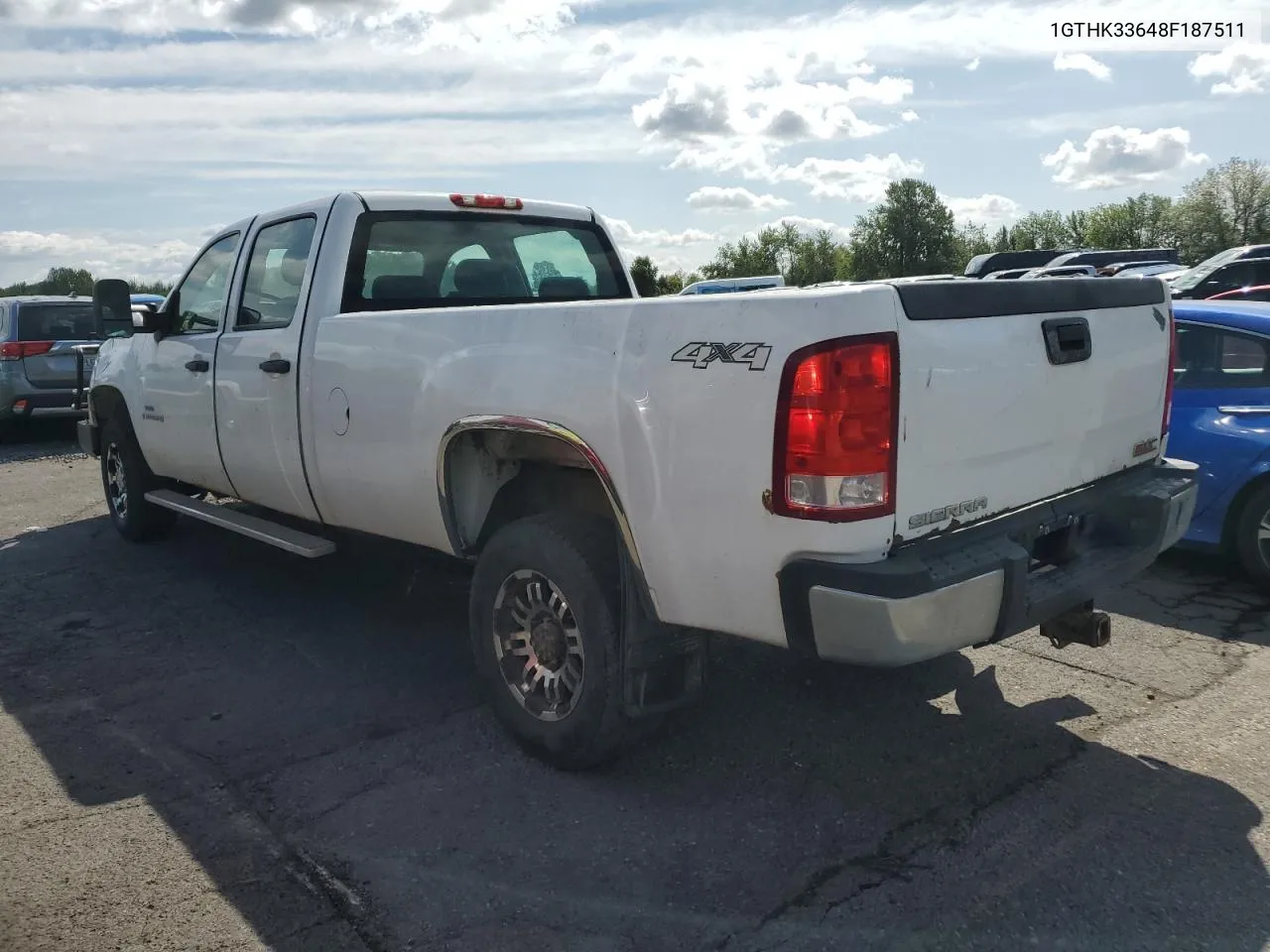 2008 GMC Sierra K3500 VIN: 1GTHK33648F187511 Lot: 69258504