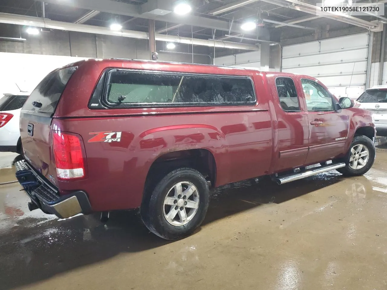 2008 GMC Sierra K1500 VIN: 1GTEK19058E121730 Lot: 69616384