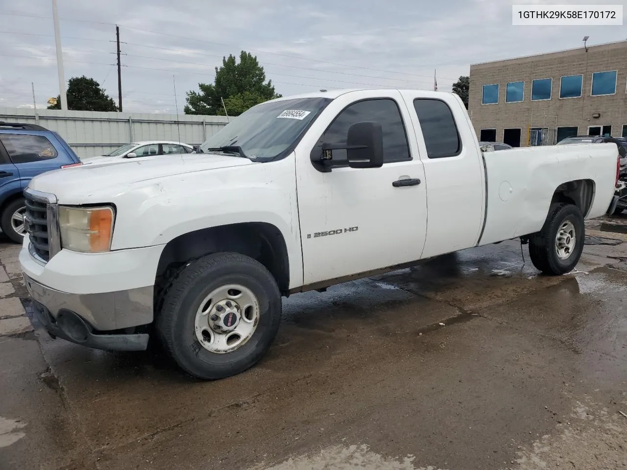 2008 GMC Sierra K2500 Heavy Duty VIN: 1GTHK29K58E170172 Lot: 69664554