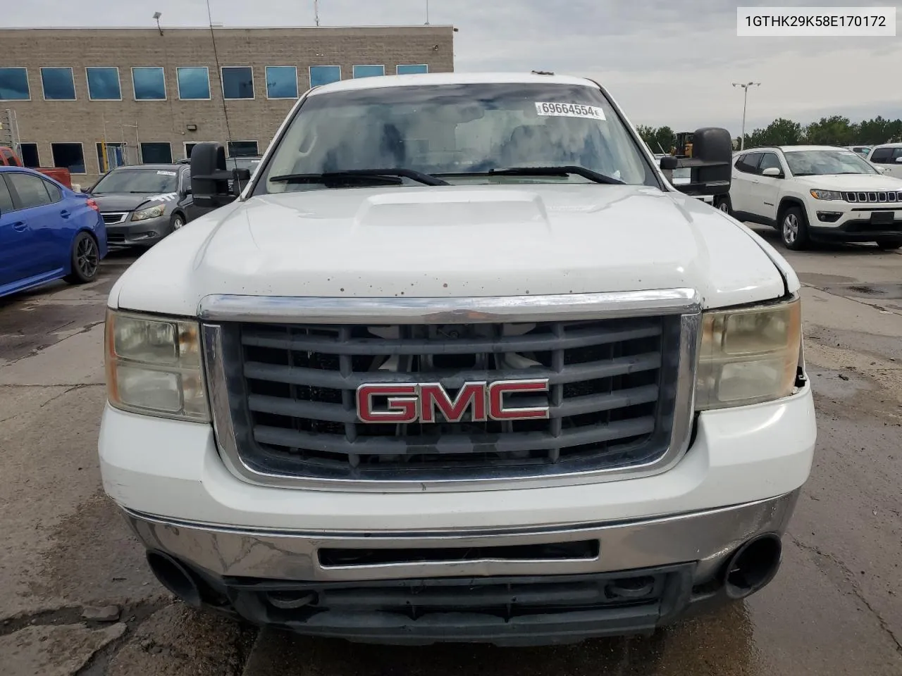 2008 GMC Sierra K2500 Heavy Duty VIN: 1GTHK29K58E170172 Lot: 69664554