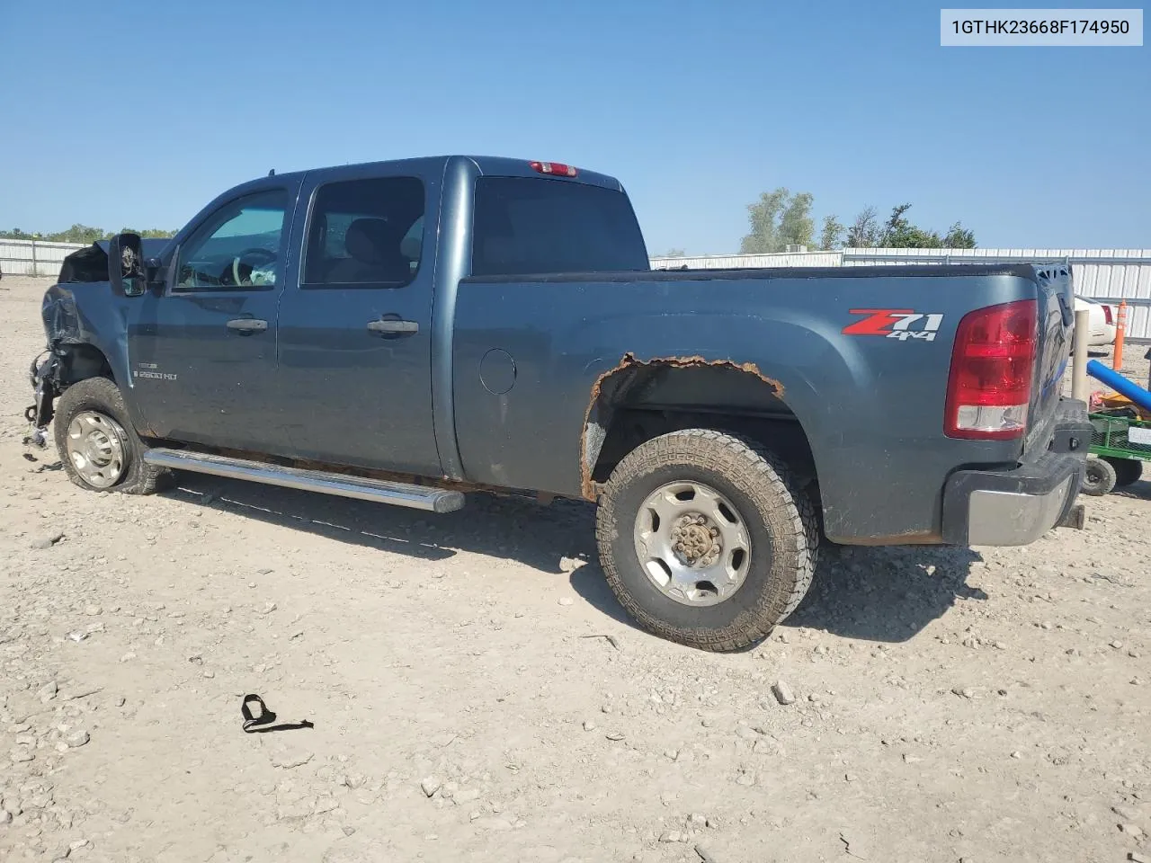 2008 GMC Sierra K2500 Heavy Duty VIN: 1GTHK23668F174950 Lot: 69867674