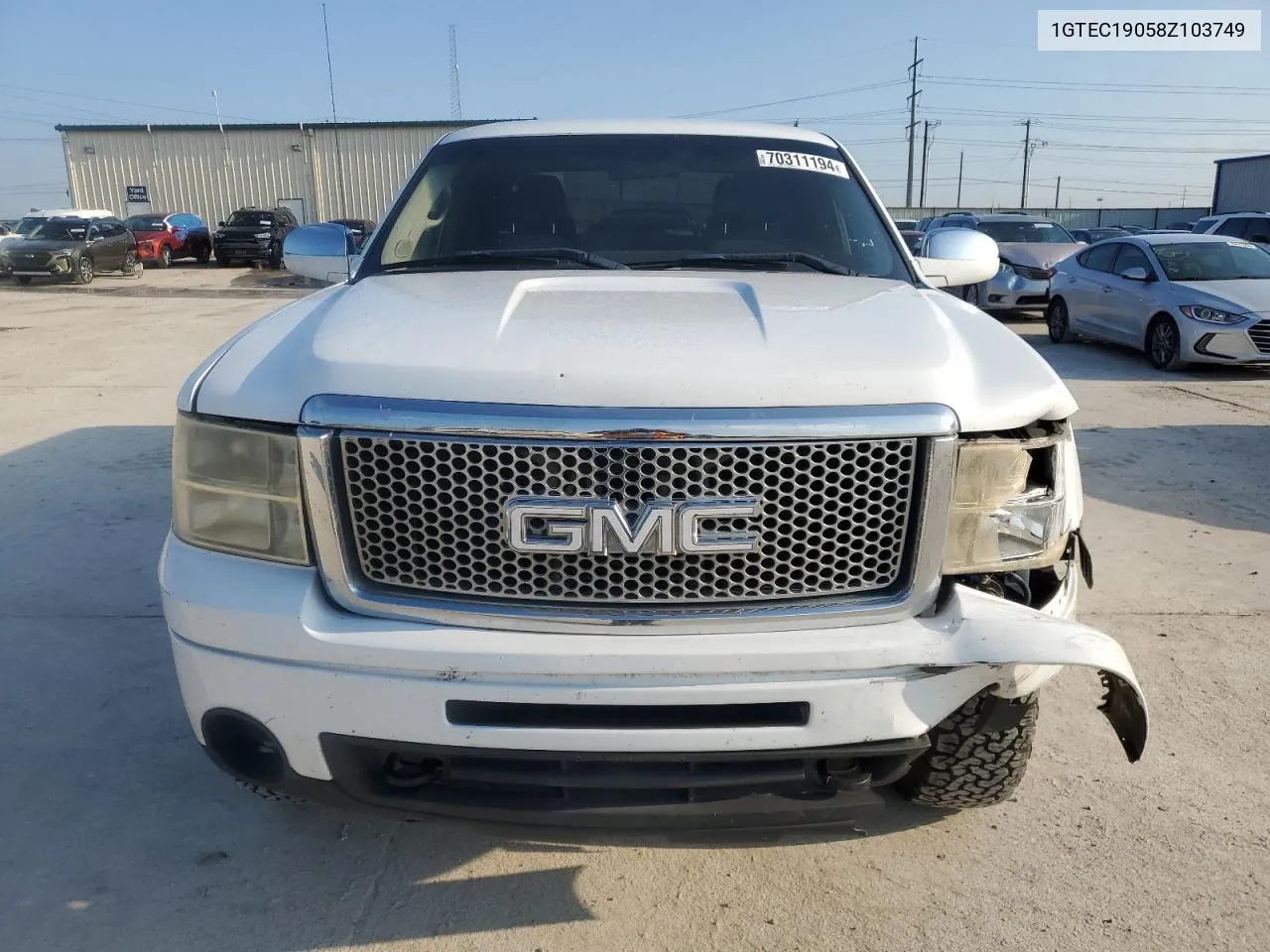 1GTEC19058Z103749 2008 GMC Sierra C1500