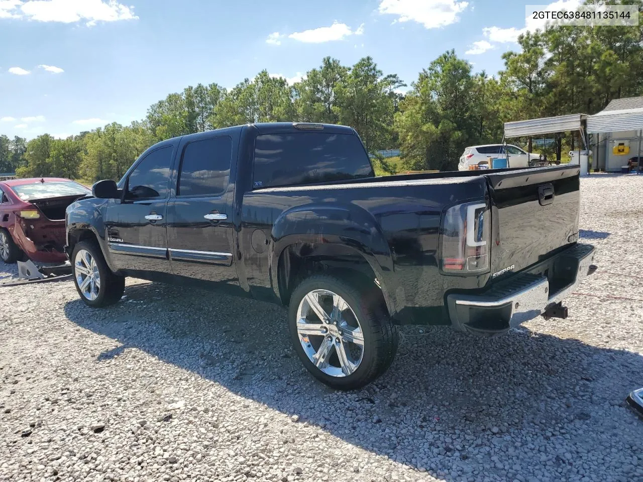 2008 GMC New Sierra C1500 Denali VIN: 2GTEC638481135144 Lot: 70402884